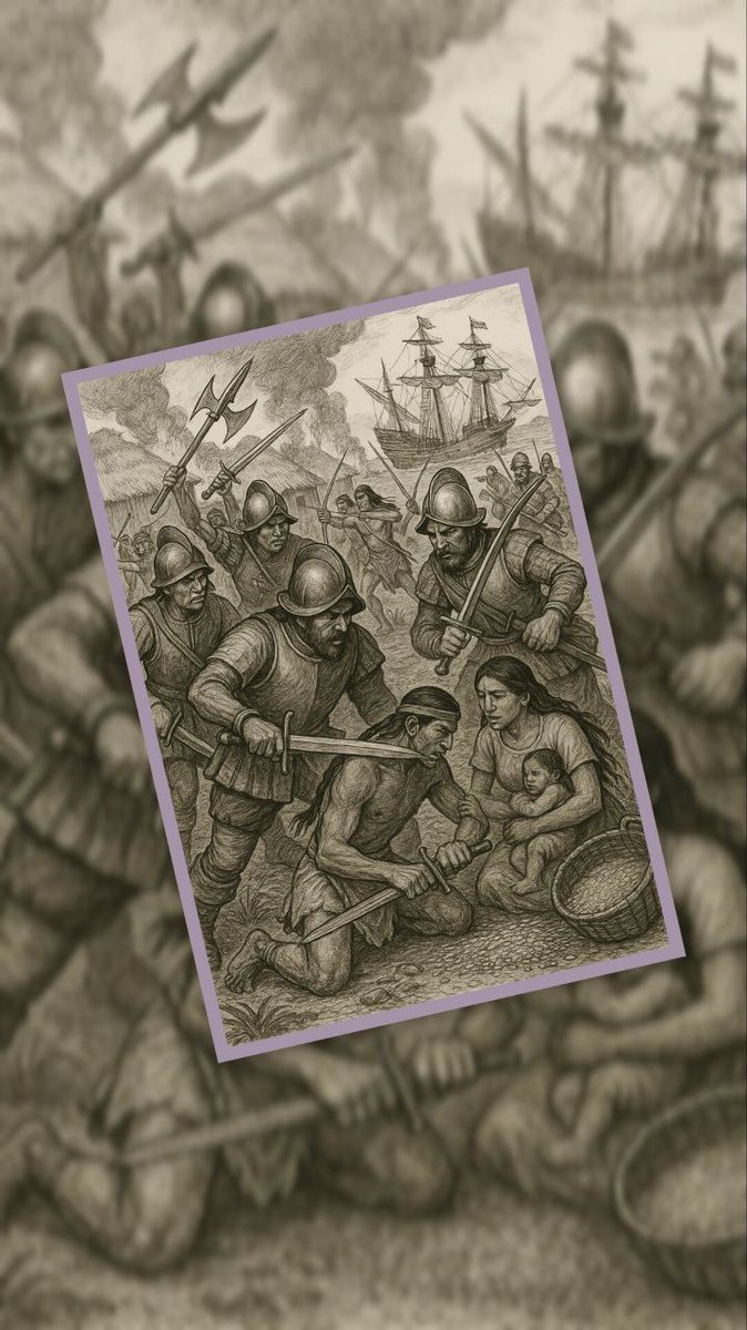🌎 1492 no fue un encuentro, fue el inicio del despojo. Pero también del despertar de una fuerza indestructible: la de nuestros pueblos indígenas.
 Más de 500 años después, seguimos en pie, defendiendo la vida y la tierra.
 🔥 ¡Nada que celebrar, todo por lo que luchar!