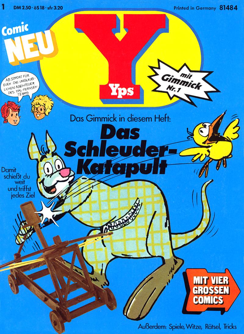 Heute vor 50 Jahren, am 13. Oktober 1975, erschien das erste Yps-Heft.

Wer erinnert sich noch an seine Yps-Hefte?😊