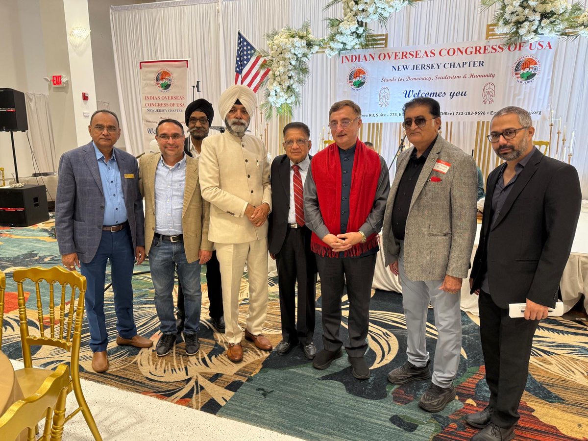 VTankha's tweet image. Congratulations ⁦@INCOverseas⁩ for a wonderful community function in New Jersey !! With enrapturing Ghazals &amp;amp; felicitation of independent journalists &amp;amp; journalism. ⁦@sampitroda⁩ ⁦@INCIndia⁩ ⁦@INCMP⁩ ⁦@IYC⁩ ⁦@MahilaCongress⁩. Thx Mohinder ji.