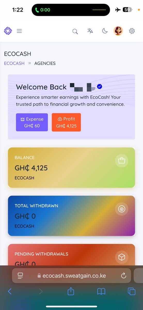 Kobby_333's tweet photo. ECOCASH 🚀 launched yesterday 
Register and start earning money online e 
https://t.co/CRPKfkzwaI

#affiliatelink #ecocash https://t.co/lP5GHQqevb