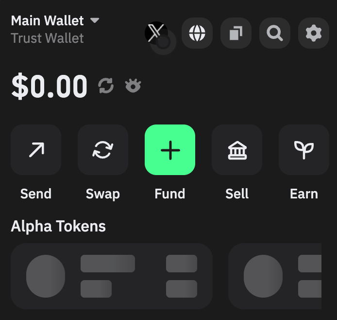 Hello? <a href="/TrustWallet/">Trust Wallet</a>

Does anyone else also see $0 on their balance?