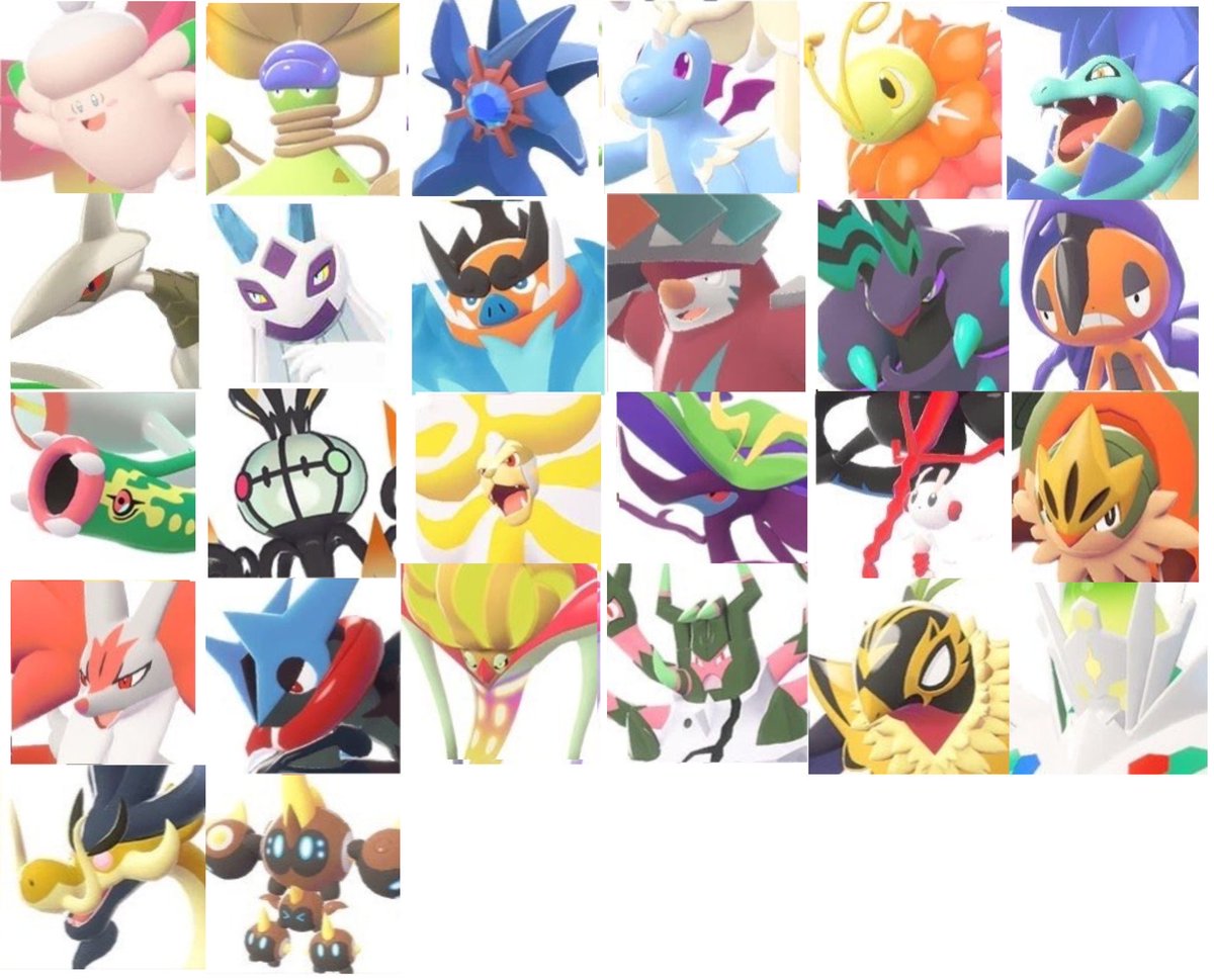 _kevolution_'s tweet image. NEW SHINY MEGAS @CentroLeaks