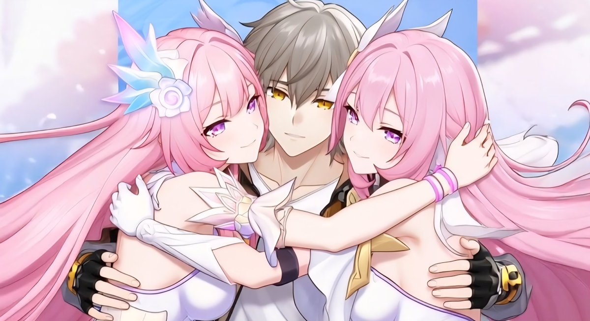 Ikc5305's tweet photo. (I love AI Grok)
Caelus x Elysia &amp; Cyrene
#Caerene https://t.co/IGFEd7X6s8