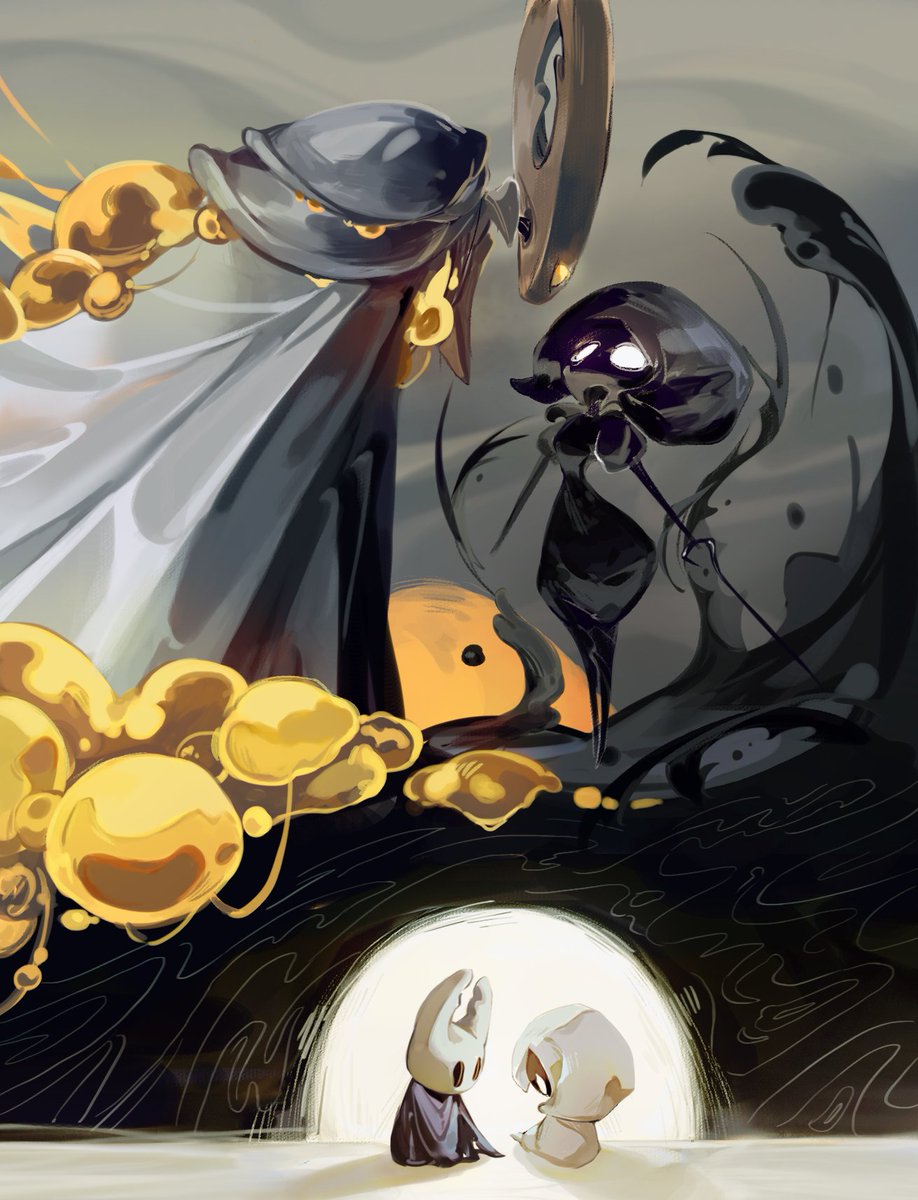 Fan art | Hollow Knight

Artist: <a href="/blankowalska/">pinomoo</a>