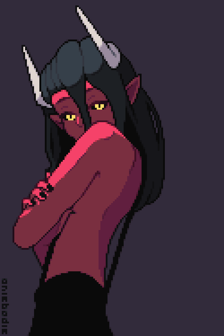 birthday gift for a friend #pixelart #ドット絵