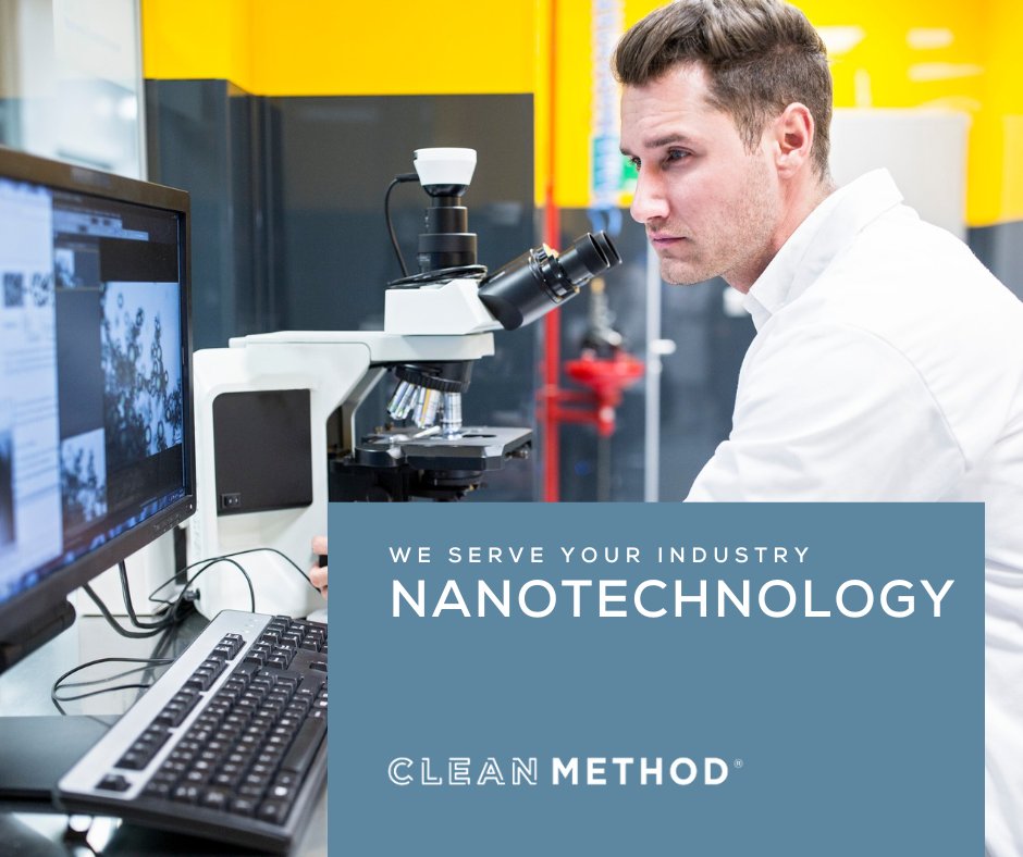 cleanmethod's tweet image. 🔬 Clean Method delivers ultra-precise cleaning for nanotech facilities — contamination control at its finest 
⬇️ cleanmethod.com/industries/nan…

#Nanotechnology #CleanMethod #PrecisionCleaning