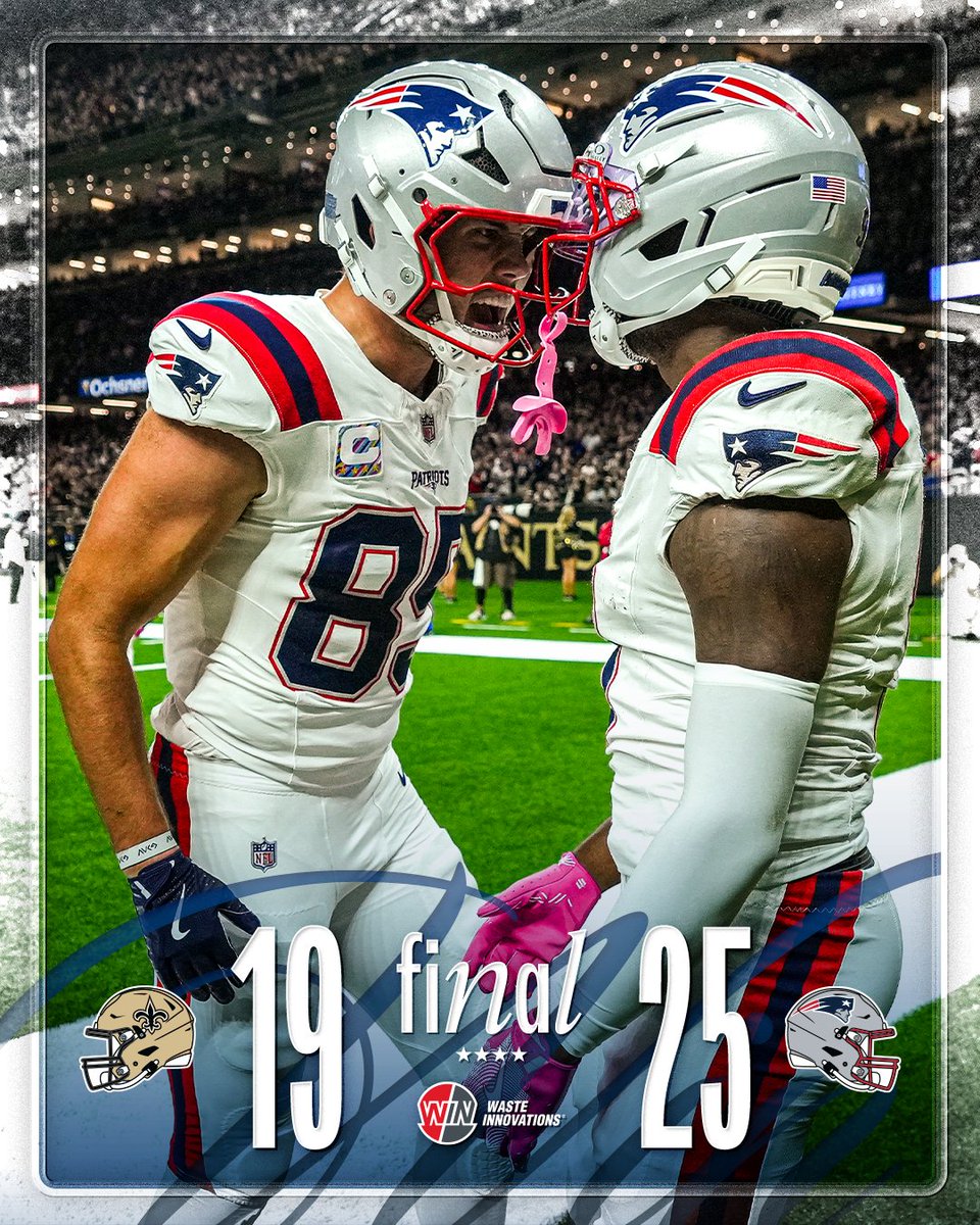 Patriots's tweet image. GEAUX Pats!