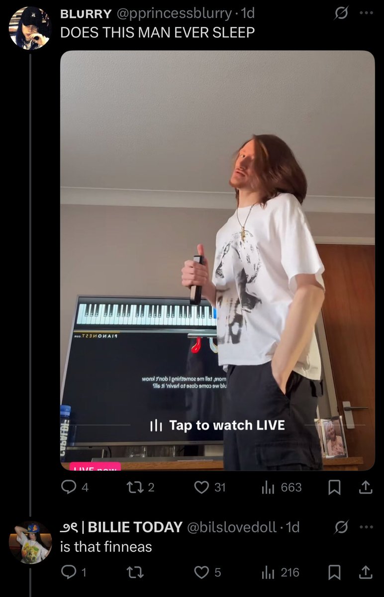 eilish struggles tweet media