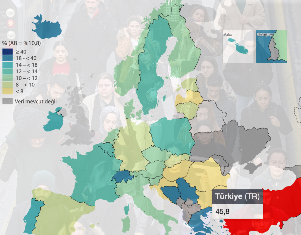 bosunatiklama's tweet photo. Türkiye, Avrupa'nın en çok çalışan ülkesi oldu. (Eurostat)

• Çalışanların yarıya yakını haftada 45 saatin üzerinde mesai yapıyor. https://t.co/Q5zBrhSQH1