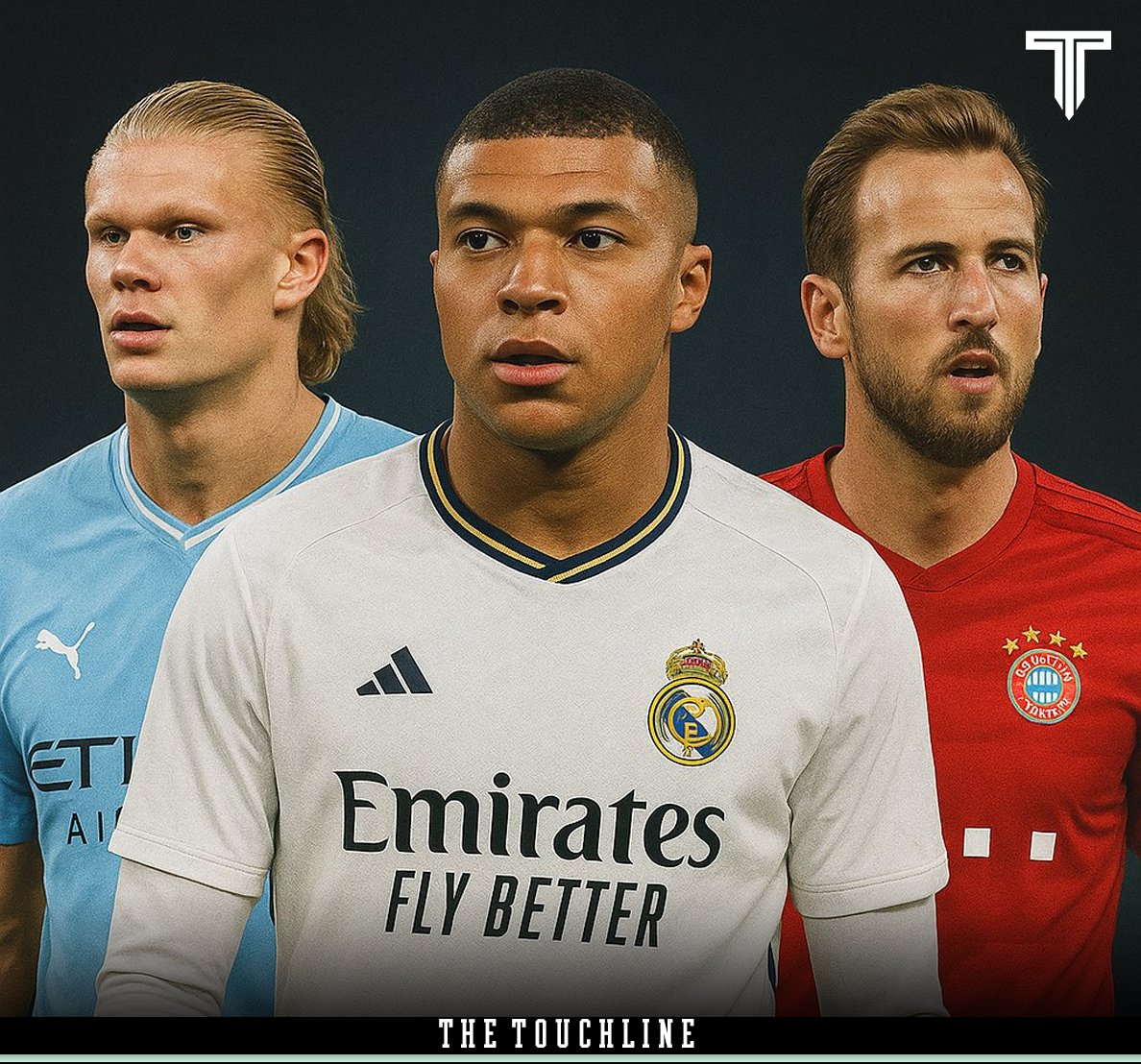 TouchlineX's tweet image. Who is having the best season so far? 👀

Erling Haaland in 12 games: 
⚽️ 21 goals 
🅰️ 3 assists 
🎯 1 penalty 

Kylian Mbappé in 13 games: 
⚽️ 17 goals 
🅰️ 4 assists 
🎯 6 penalties 

Harry Kane in 12 games: 
⚽️ 19 goals 
🅰️ 3 assists 
🎯 6 penalties