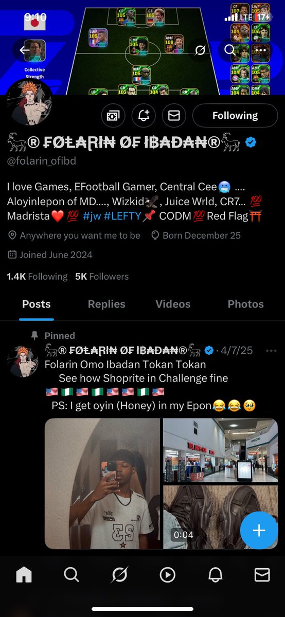 skufaces's tweet photo. @Bigwavee00 @folarin_ofibd Followed ✅ https://t.co/RC21PU9C1D
