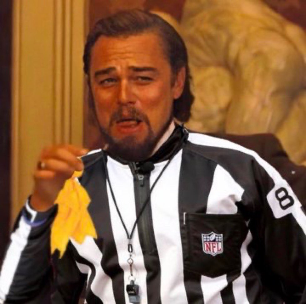 jedcablao's tweet photo. Refs any time the @Patriots make a big play https://t.co/6rLKYfBJcy