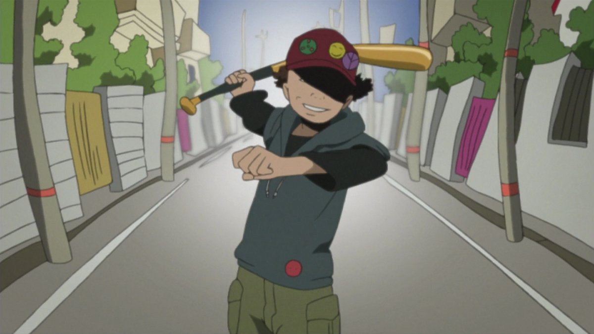 taesdawn26's tweet photo. we don’t talk enough about how brilliant paranoia agent is. it might be satoshi kon’s most slept-on masterpiece https://t.co/pX9g4DsLf3