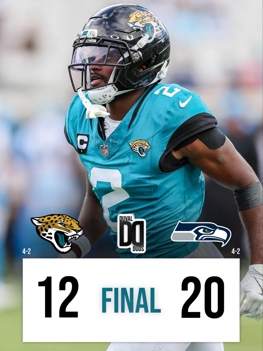 DuvalDuds's tweet photo. Joke of a game. 

#DUUUVAL | #Jaguars https://t.co/BLHEPLqOBq
