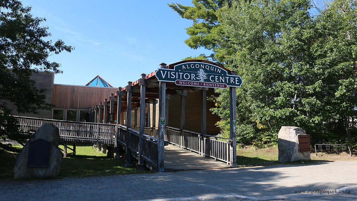 AlgonquinPark's tweet photo. Algonquin Park Visitor Centre &amp; Algonquin Logging Museum Open Today! — Both facilities are #open on #Thanksgiving (Oct 13, 2025) from 9am-5pm. https://t.co/r6bmlK1VGq &amp; https://t.co/B9LJCqRY8a #AlgonquinPark #Ontario #OpenThanksgiving #today #parks https://t.co/DWMebBqorr