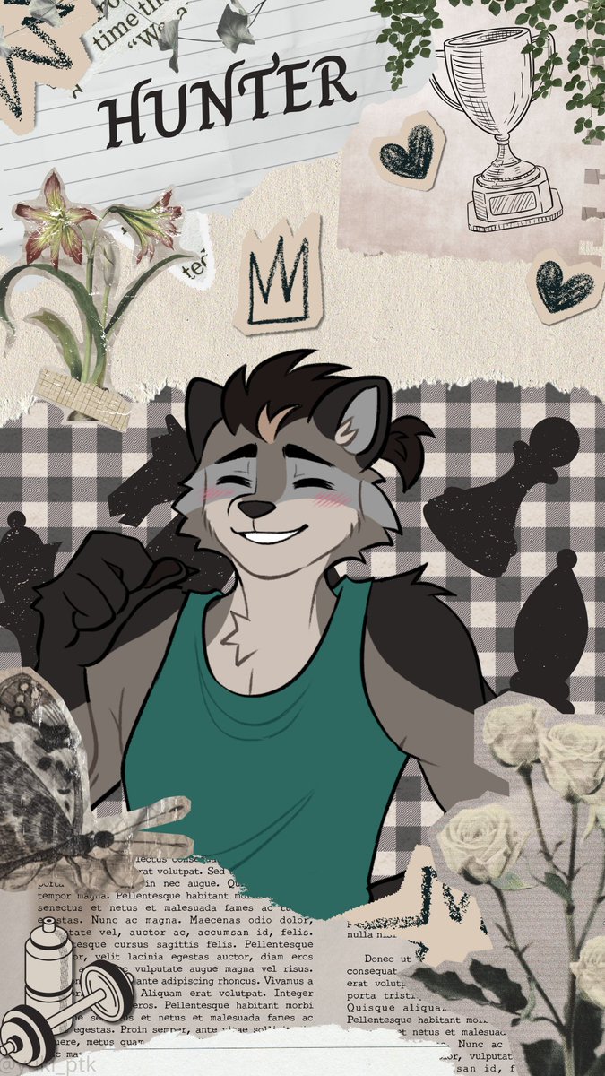 Hunter wallpaper!! I think I managed to represent him pretty well :P