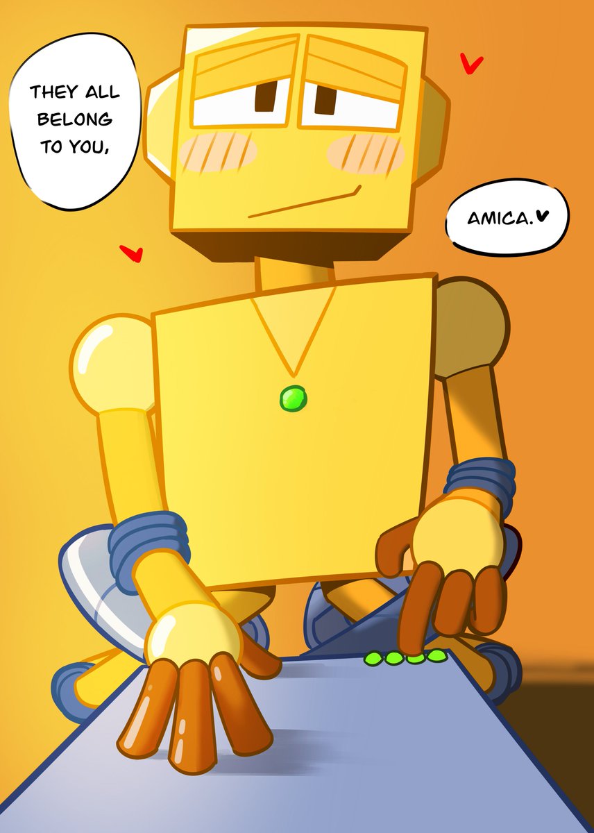 they all belong to you, AMICA.