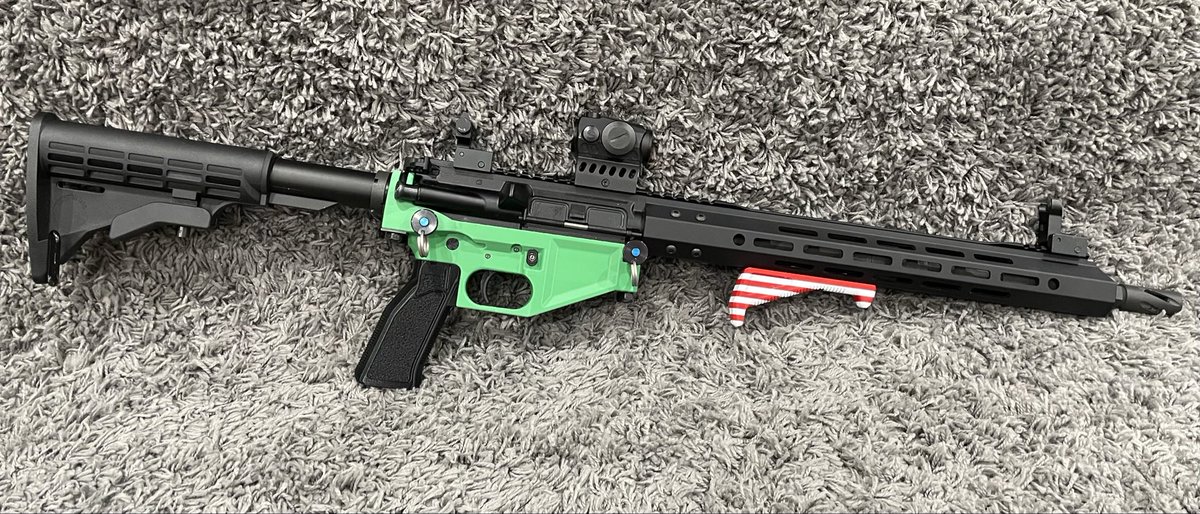 michaelch3f's tweet image. Finally got started on reprinting my AR peripherals after upgrading my UBAR2 to a UBAR3. It’s beginning to feel a lot like Christmas. Need to reprint my komodaru flash can next
