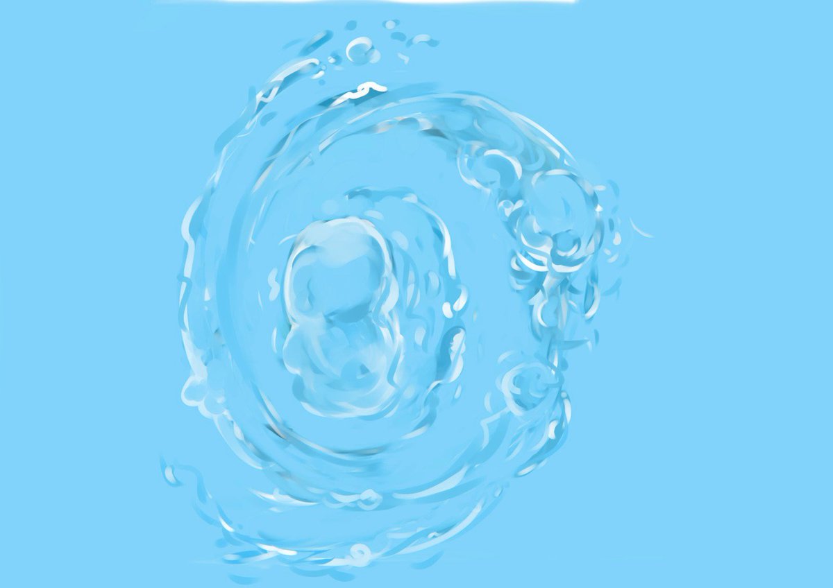 buscapixeles's tweet image. Agua//Practica #digitalpainting