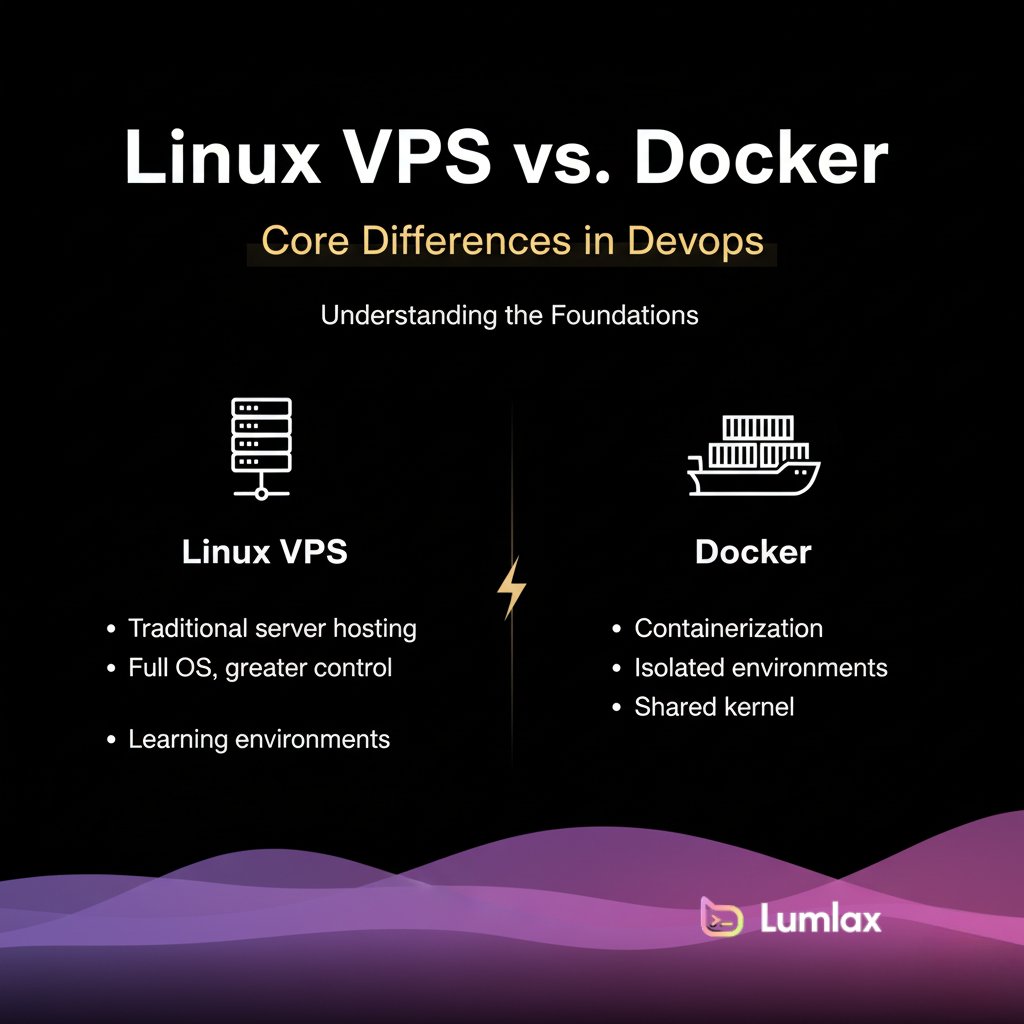 lumlax's tweet image. Linux VPS vs. Docker for your next DevOps move? 😕
We broke down the trade-offs - speed, overhead, and more.
Swipe to see who comes out on top 👇
Which one fits your stack best?
#DevOps #CloudNative #Containerization #VPS #Tech