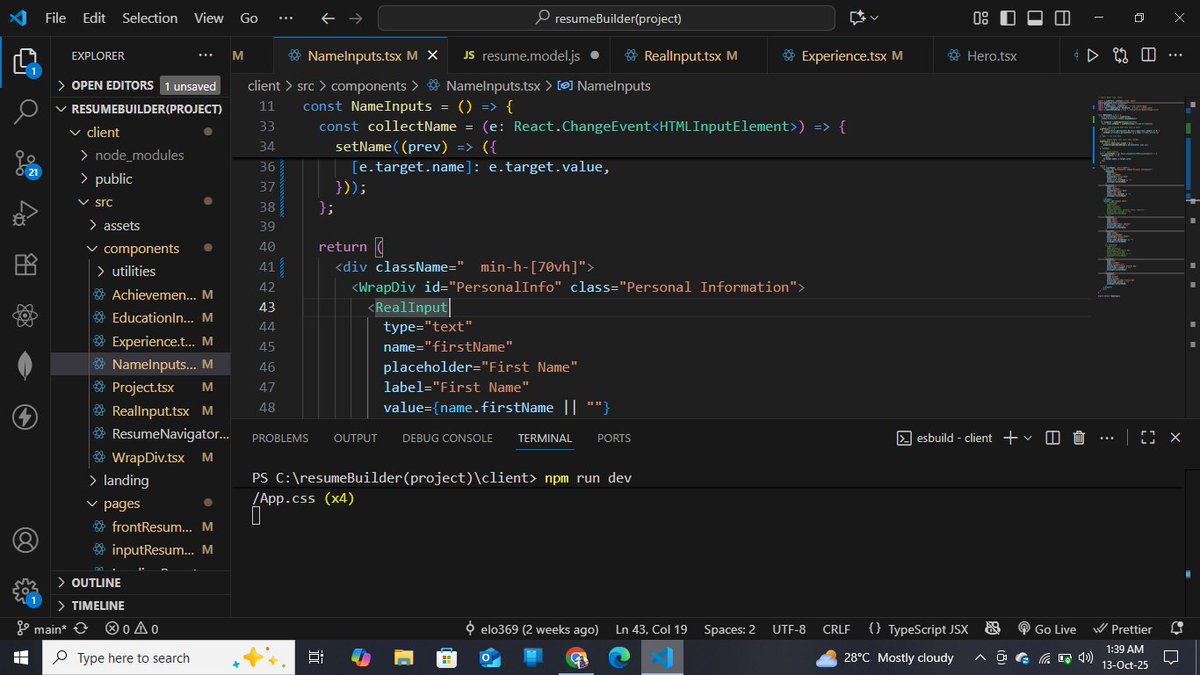 rohitrikame88's tweet image. after hours of debugging a tough React issue (infinite re-render + state sync with Redux), finally fixed it! Every bug teaches patience and precision. 
thanks @ChatGPTapp 

#dev #connect #mernstack