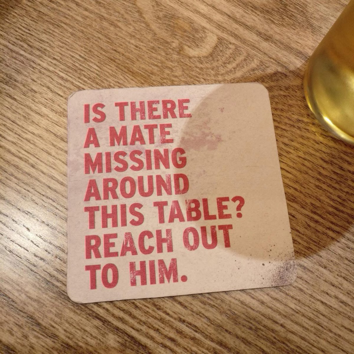 FBAwayDays's tweet image. What a beer mat this is. 

❤️🙌