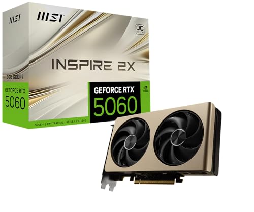 besttechita's tweet image. MSI GeForce RTX 5060 8G INSPIRE 2X OC Scheda Video - Core 3840, Memoria 8GB GDDR7, Risoluzione massima (7680 x 4320), Connettori di alimentazione 8-pin x1, Velocità Memory Clock (MHz) 28 Gbps
best-tech.it/news/informati…
 #Informatica #SchedeGrafiche