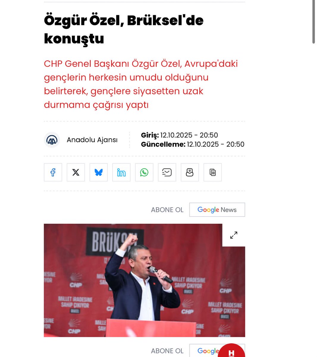 Suriye Ana Muhalefet başkanının İstanbula gelip miting yaptıgını hayal edin, politika yapmayın sadece hayal edin ilginç bir yüzyılın içindeyiz.