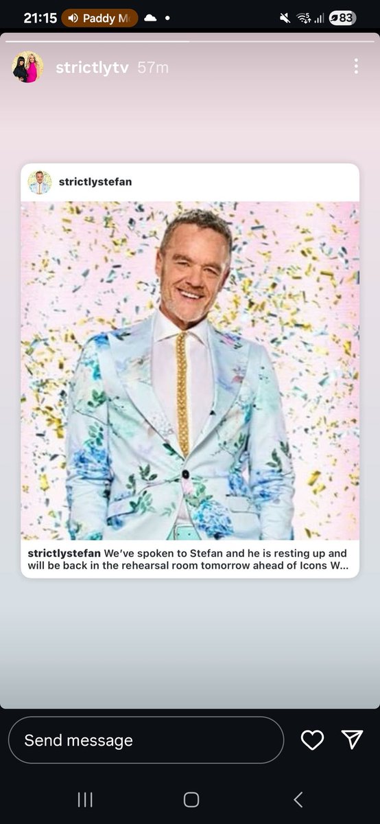 RyanSoapKing25's tweet image. CONFIRMED: Stefan will be back in the training room tomorrow with Dianne  according to Steffan&apos;s Strictly support account ❤️👏🏼👏🏼 #Strictly