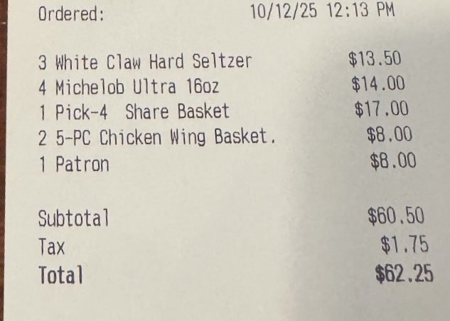 I know the receipt says 2025, but I think my daughter may have actually traveled back in time