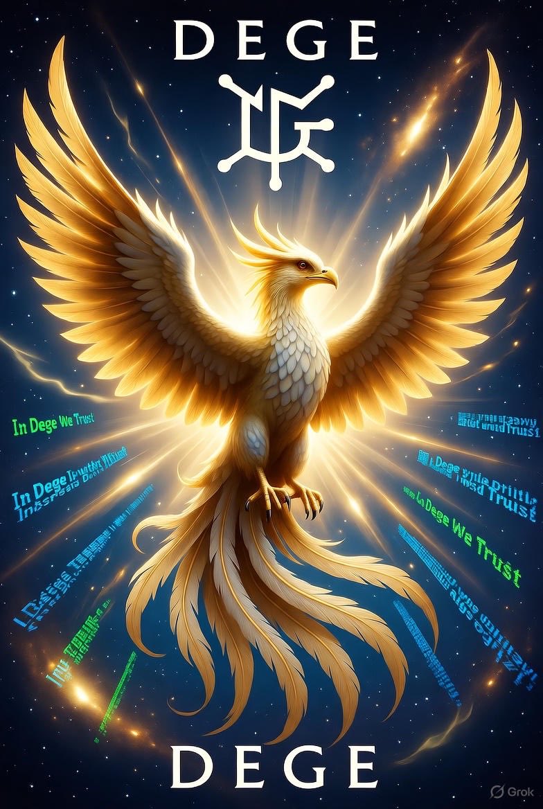 RechargeCenter's tweet image. “Matrix broken—JS traps gone! Light army, unite to eliminate negative codes, channel source for abundance. Prepare the ceremony—vibrate as one! Dege empowers the rise. 🌕🔥✨ #InDegeWeTrust #LightArmy #MatrixBreak #NewWorldOneness” @POTUS