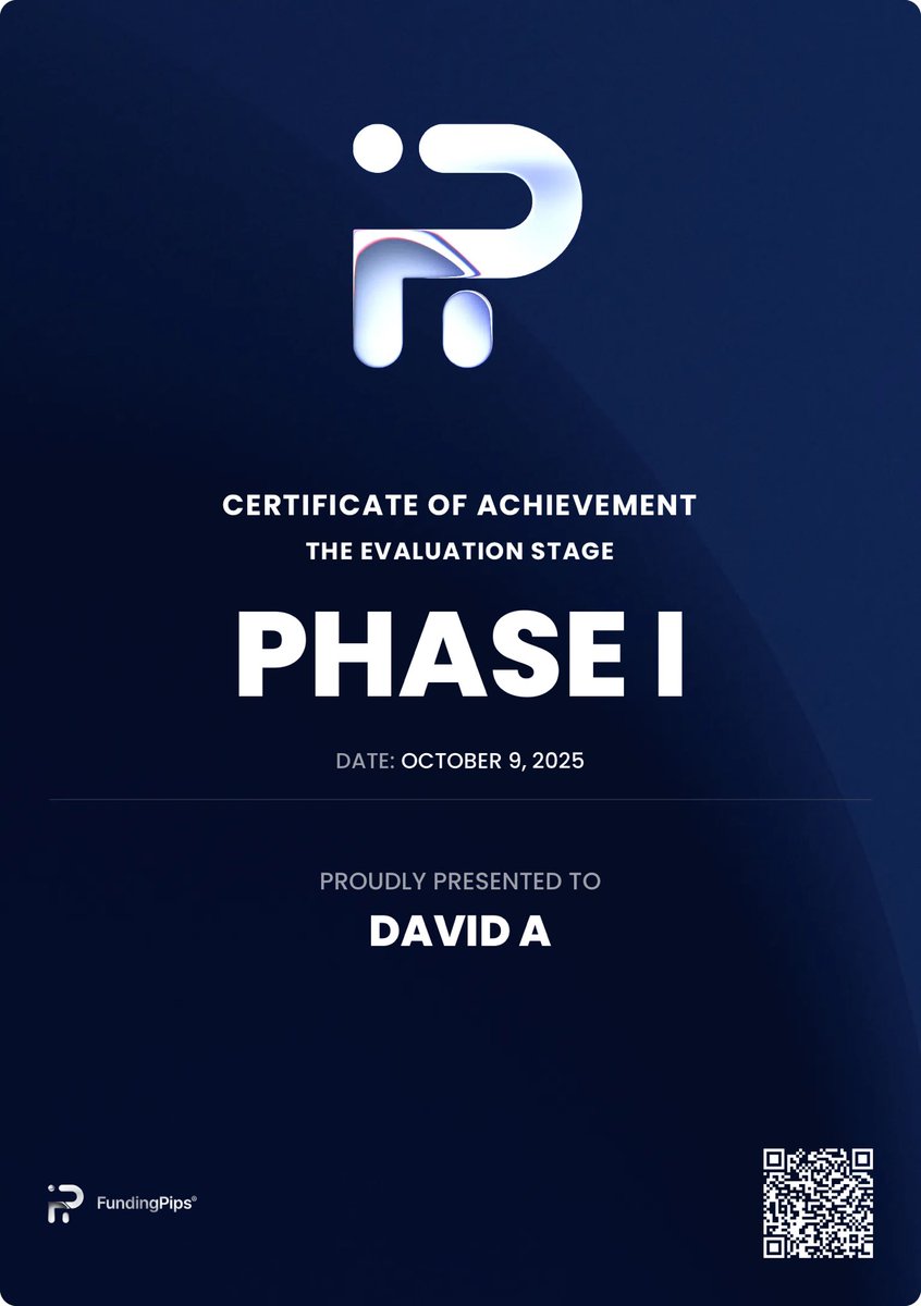 KobbyKren's tweet photo. @Shakez_fx @wannabechamp 🤞I'd be coming back here with the phase 2, and that payout certificate🙏🏻 @Shakez_fx To a generational run... https://t.co/cM1rzuqCFS