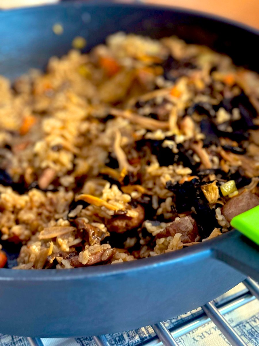 Arròsset de diumenge: de muntanya amb bolets