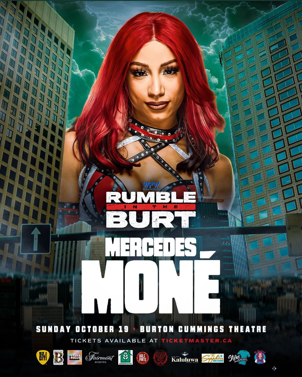 Devon Monroe (@thedevonmonroe) on Twitter photo Less than 100 tickets remain for RUMBLE IN THE BURT!
Join me, THE CEO & many more next Sunday in Winnipeg when <a href="/wpgpro_/">Winnipeg Pro Wrestling</a> tears DOWN Burton Cummings Theatre. 🇨🇦
1500+ tickets already gone.
SUN, October 19th
🚪6PM 🛎️ 7PM
🎟️ wpwtix.com 🎟️ Less than 100 tickets remain for RUMBLE IN THE BURT!
Join me, THE CEO & many more next Sunday in Winnipeg when <a href="/wpgpro_/">Winnipeg Pro Wrestling</a> tears DOWN Burton Cummings Theatre. 🇨🇦
1500+ tickets already gone.
SUN, October 19th
🚪6PM 🛎️ 7PM
🎟️ wpwtix.com 🎟️