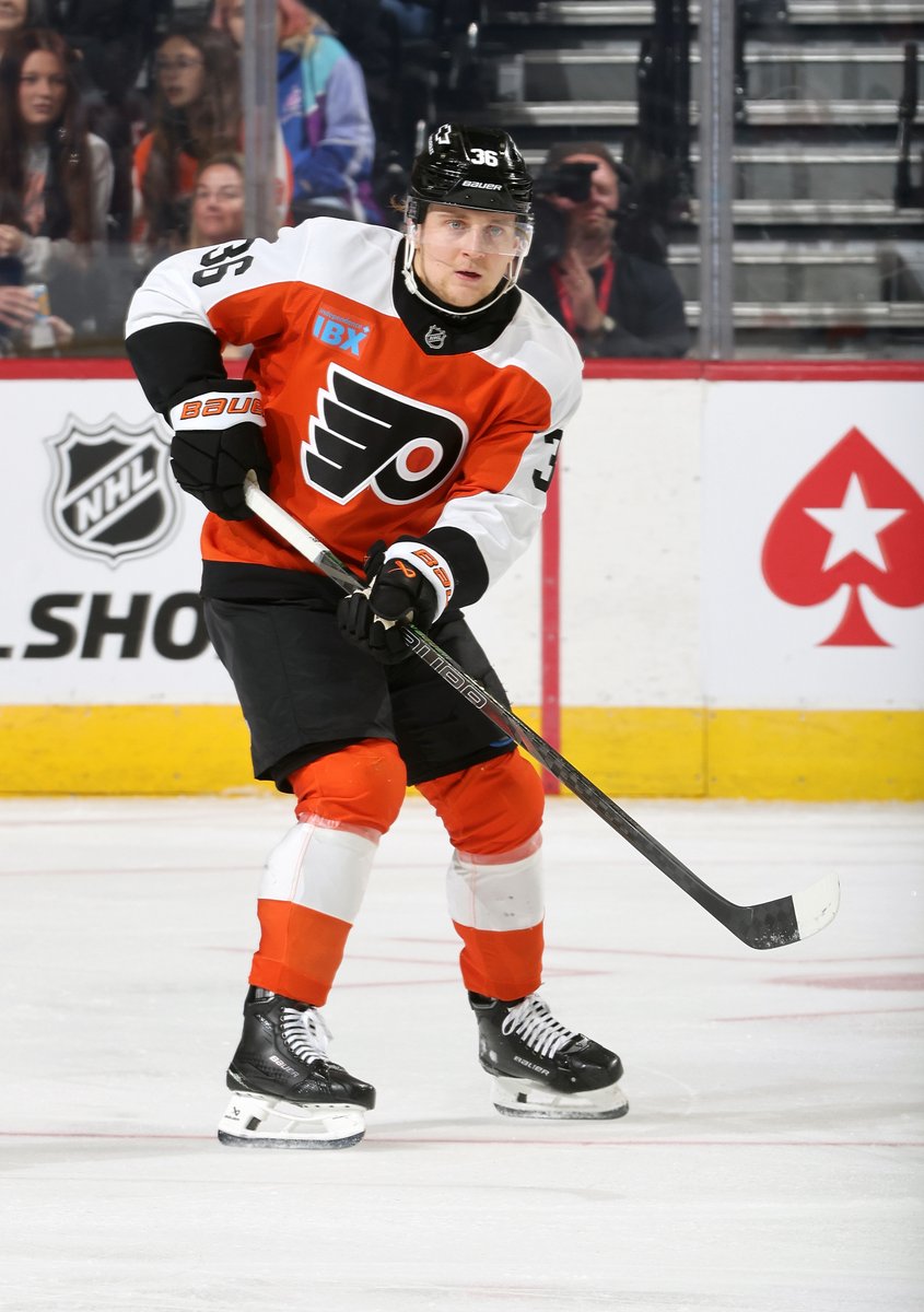 NHLFlyers's tweet image. Transaction: We have recalled defenseman Emil Andrae from the @LVPhantoms (AHL). Defenseman Dennis Gilbert has been loaned to Lehigh Valley.