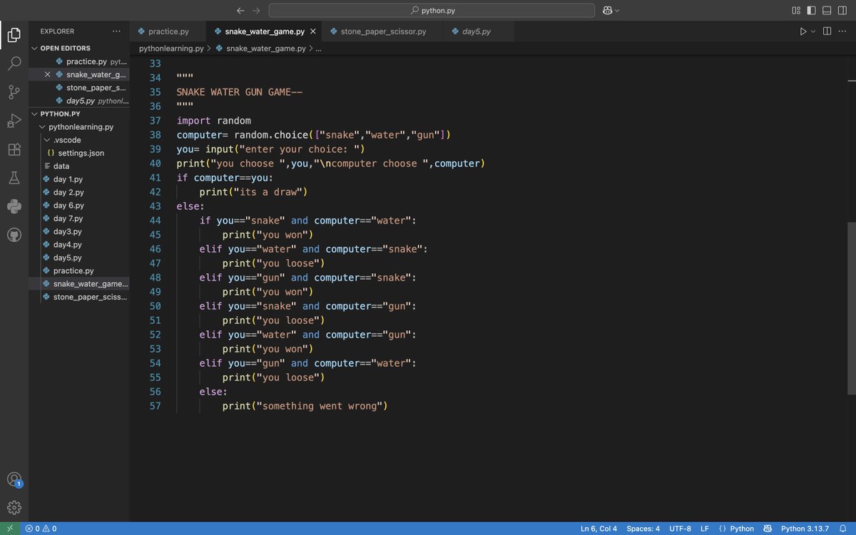 alien_xnip's tweet image. """
Can anyone tell me what is the difference between these two codes for the same program?🤷♂️
"""