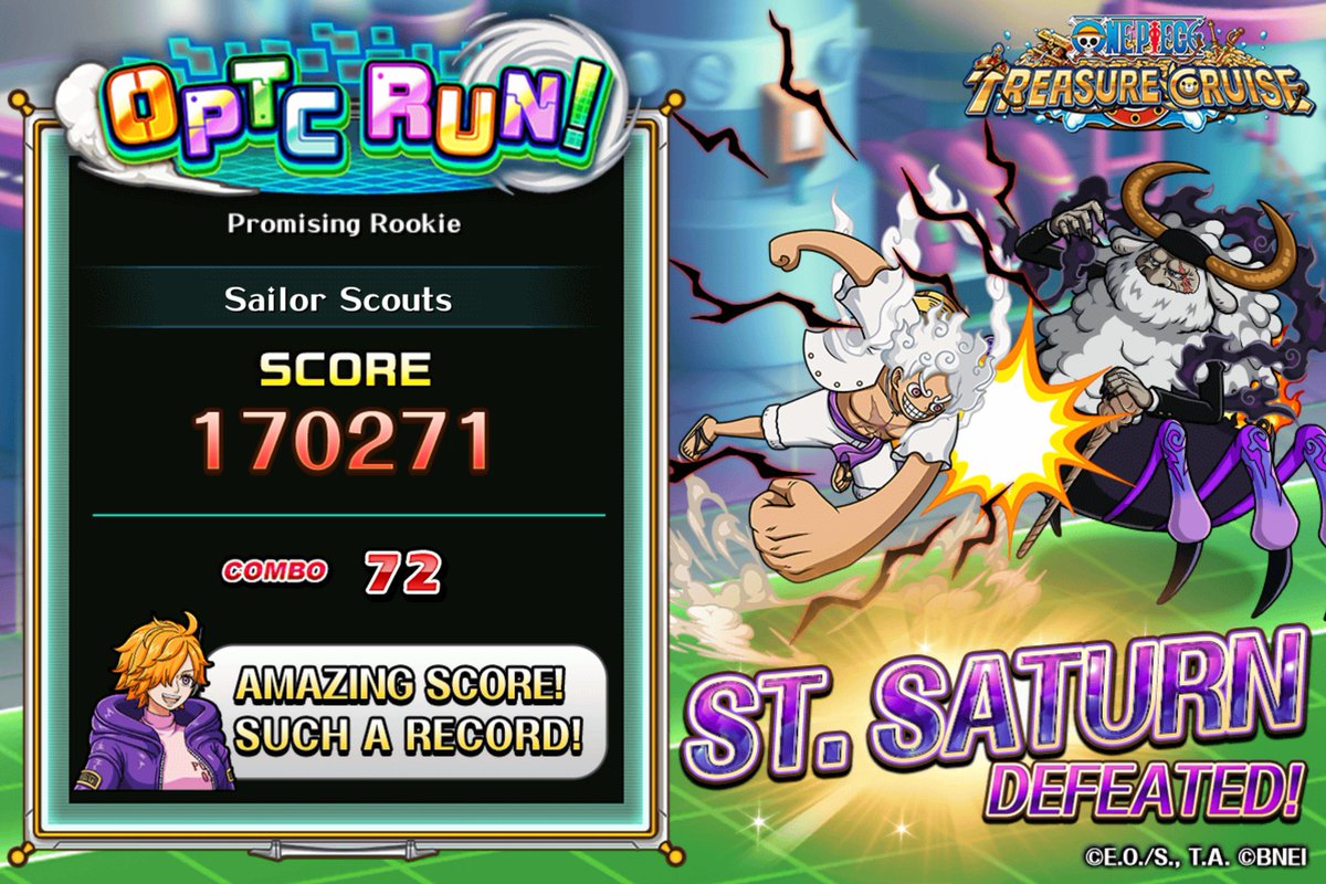 acebillman1's tweet image. Challenging #OPTCRun right now! 
Obtained Score: 170271
Max Combo: 72

Play from here!
bnent.jp/optc_run25_ww/