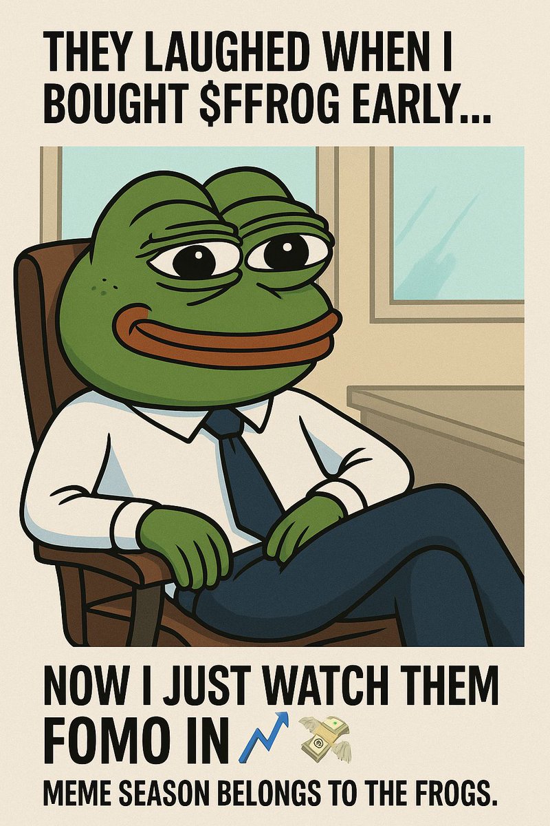 thefomofrog's tweet photo. #FFROG #Solana #MemeCoin #FrogSeason  #PEPE https://t.co/RMhfl8Cs4u