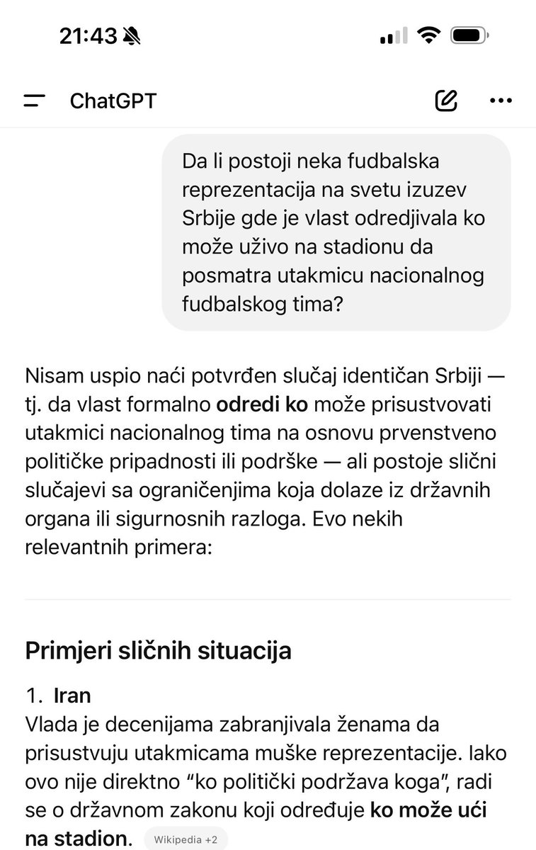Evo šta kaže ChatGPT za Leskovac, Ćacad, Piksija i psiha: