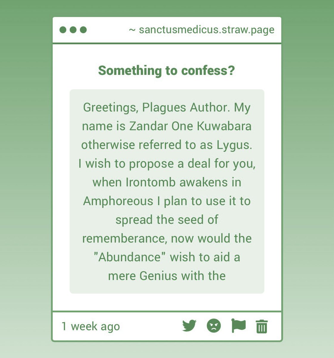 Pack it up Lygus . I am calling The Destruction .