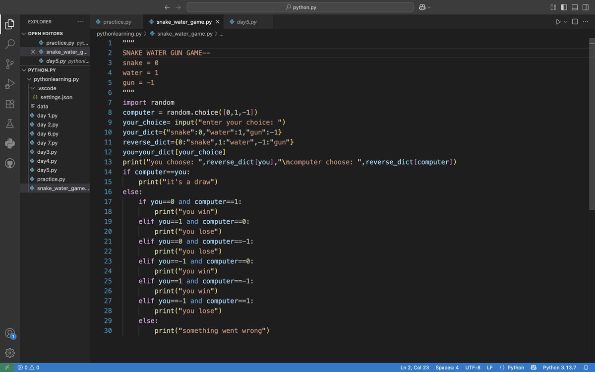 alien_xnip's tweet image. """
Can anyone tell me what is the difference between these two codes for the same program?🤷♂️
"""