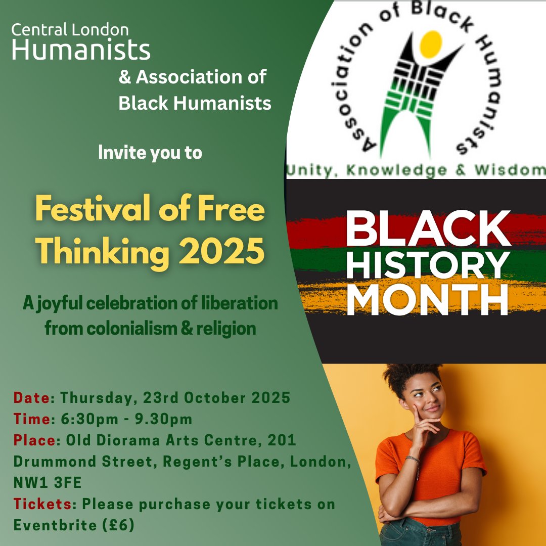 Central London Humanists tweet media