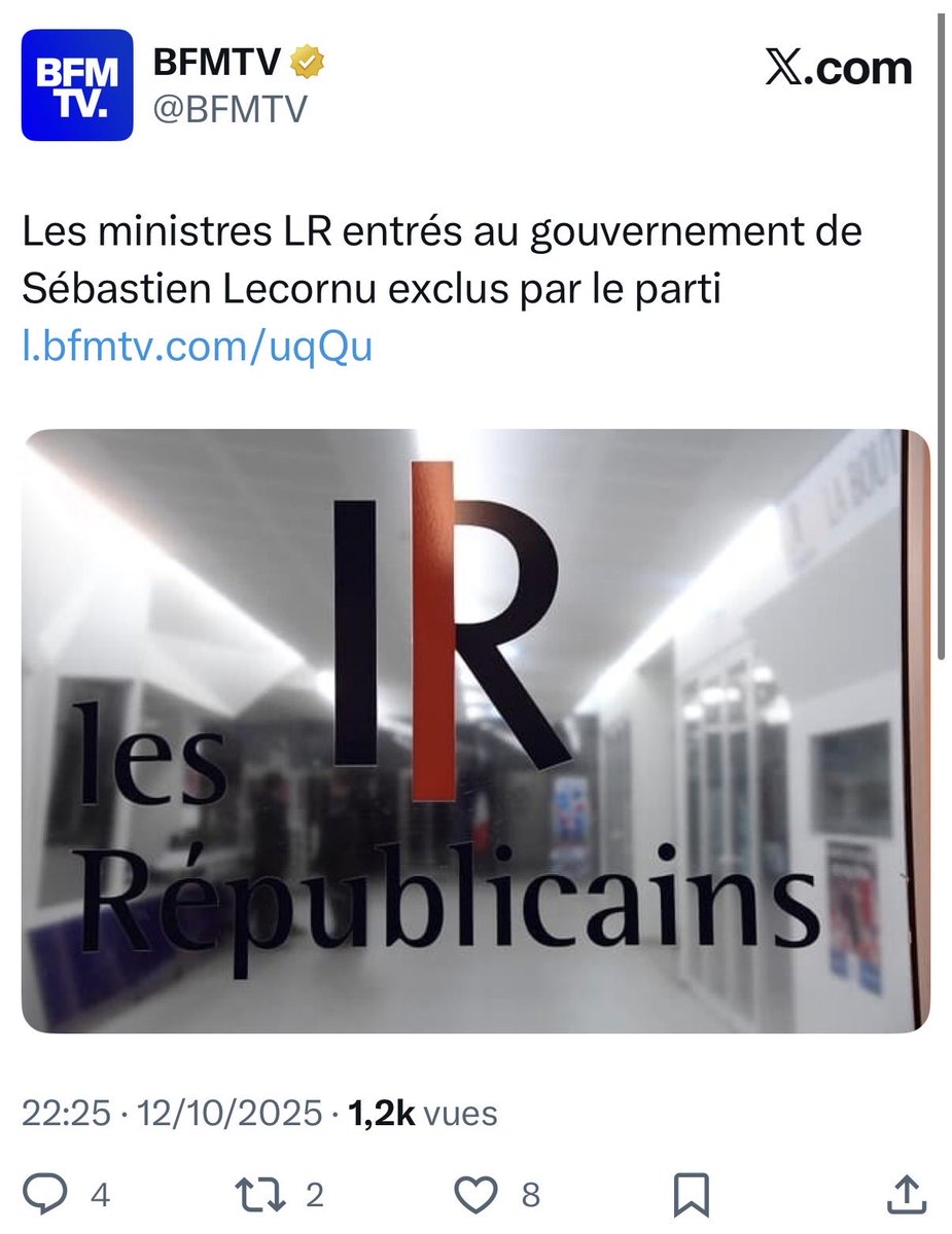 Donc:

- Gérald Darmanin ne serait pas candidat pour 2027?

- Rachida Dati ne serait plus candidate LR à Paris?