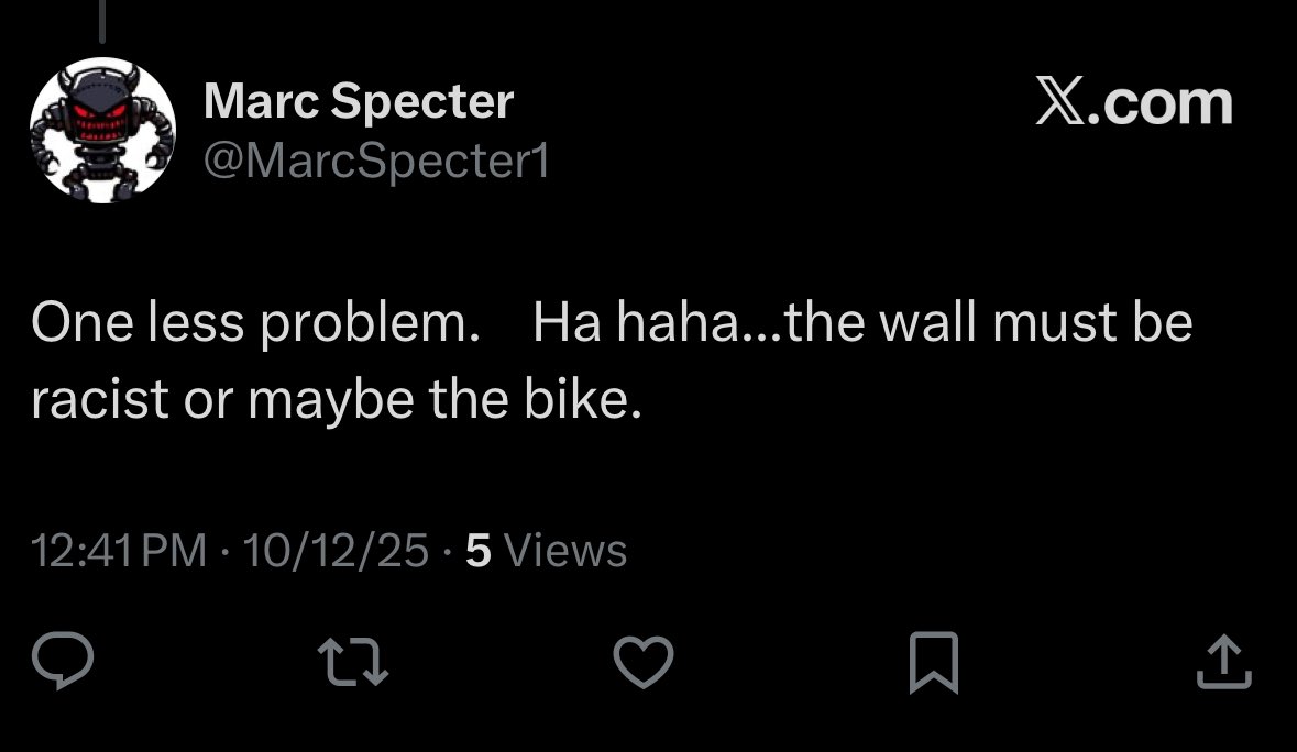 Good example of low IQ racism in these replies. It’s a funny video of a kid messing around in (presumably) Brazil. Obviously a stupid activity but who cares what they do over there? Blind racial hatred like this only comes from maladjusted, antisocial personalities.