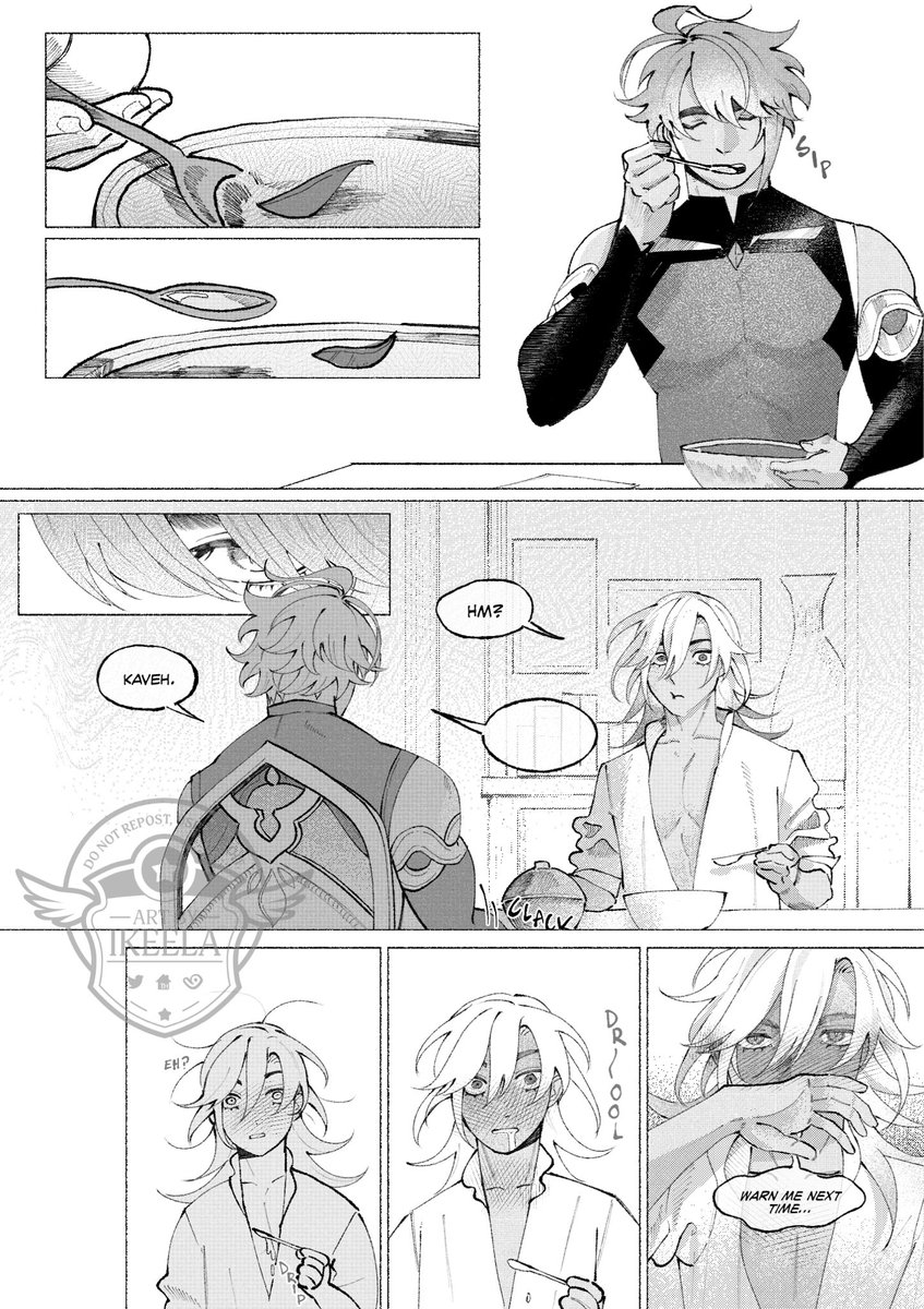 “_ ____ ___” oneshot comic #haikaveh #kavetham