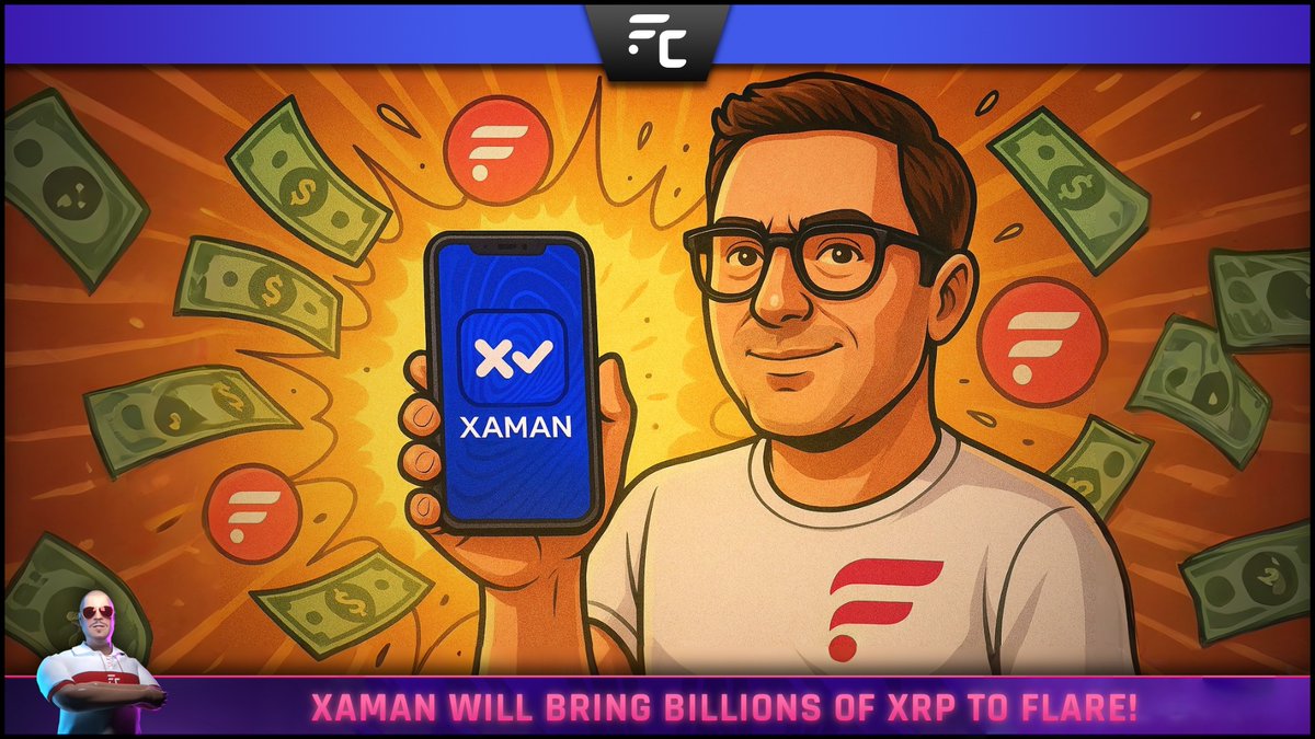CommunityFlare's tweet photo. 🤔 Holding $FLR? This Video is a MUST WATCH! 🚨

Billions of $XRP to flow into the #FlareNetwork via Xaman to start earning yield!

✨ Flare Smart Accounts will change EVERYTHING! ✨

👉 https://t.co/HWa70Jzbm1