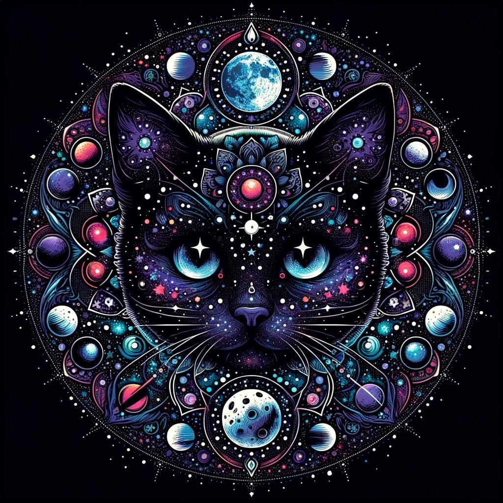 uranai_kuroneko's tweet image. 開運・魔除けの #黒猫マンダラ です。

#黒猫教 はマンダラへの祈りから始まります。
本日も投稿をご覧いただき、まことにありがとうございます。

いいねとRT で今日のあなたをお守りします🐈‍⬛

#開運 #金運 #恋愛運
#幸運 #引き寄せ