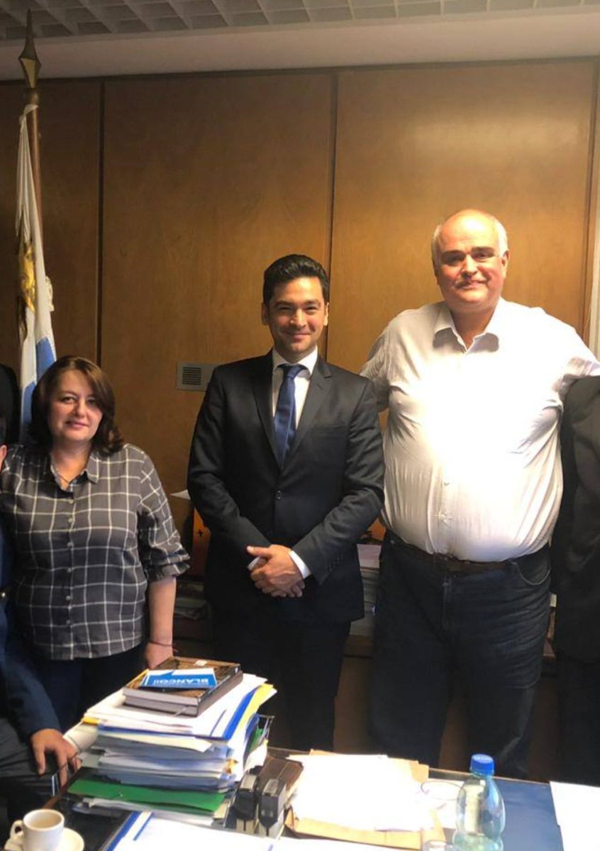 InfoCapitalTV's tweet photo. En 2019 en pleno proceso electoral argentino y uruguayo, Etchepare se reunió con el presidente colorado Julio Maria Sanguinetti y al menos tres referentes del Partido Nacional, entre ellos Gustavo Penades. https://t.co/FqZID6zrje