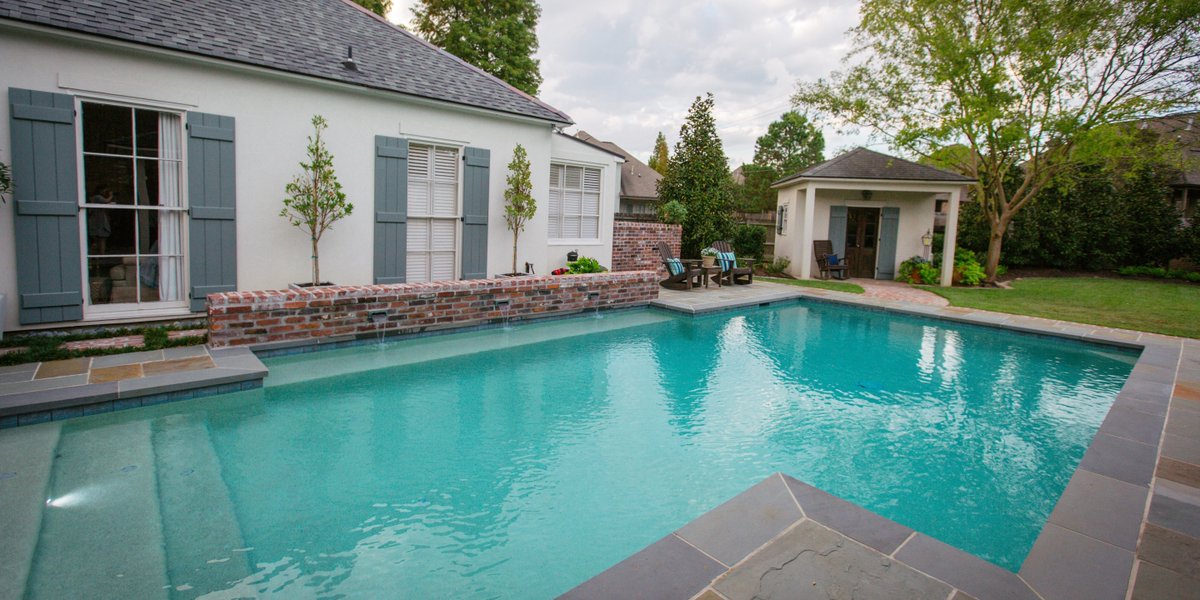 LucasFirminPool's tweet image. Built to last. Designed to impress. 💦 Our custom gunite pools bring long-term value, lasting beauty, and unmatched quality to your home. Schedule your consultation today! #BatonRougePools #GunitePool #PoolBuilder #PoolDesign