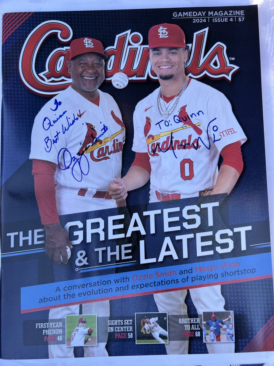 Thank you Ozzie and Masyn